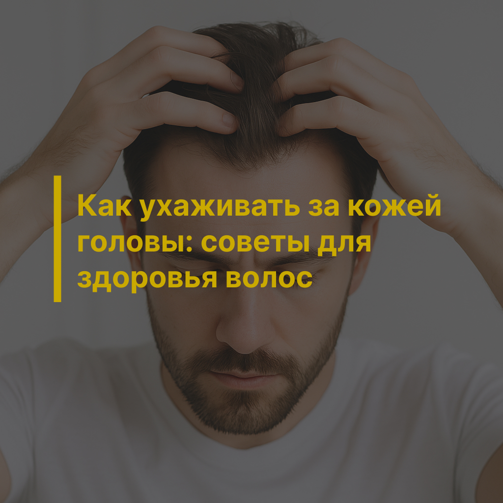 Почему важно следить за кожей головы